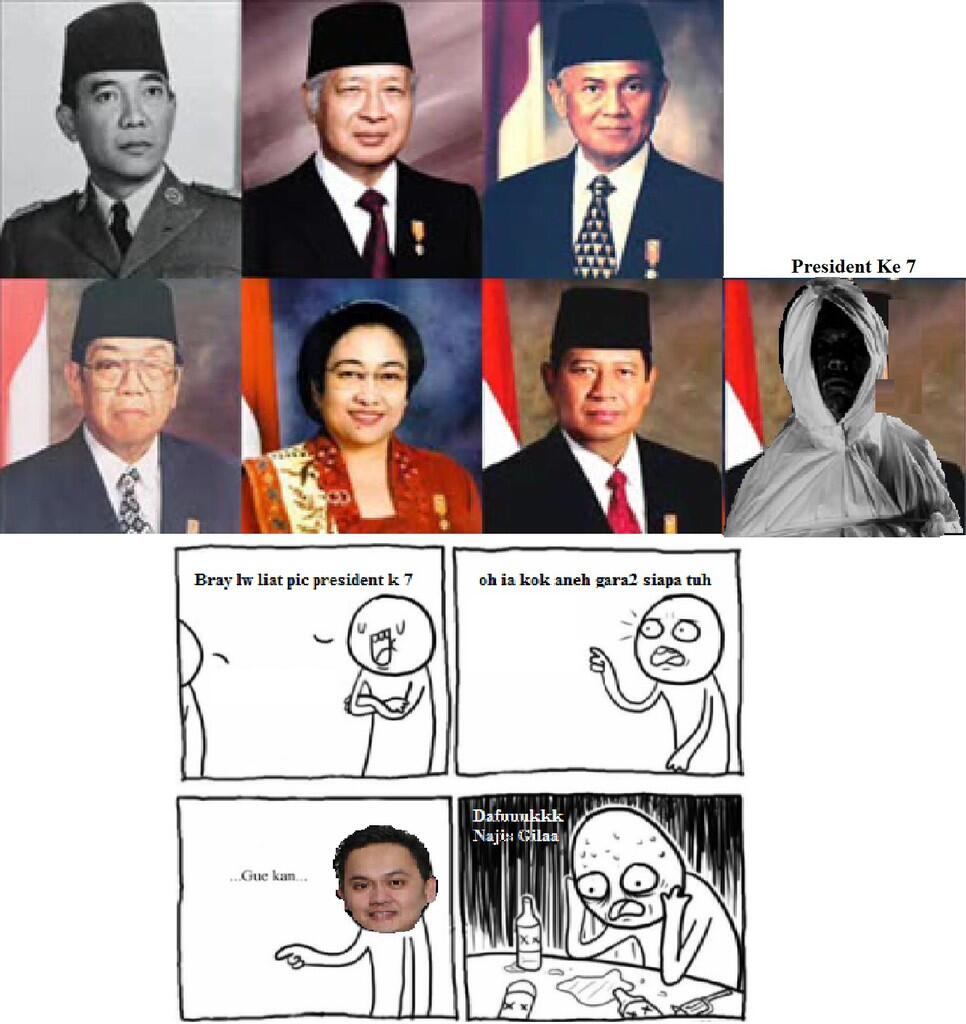 Meme iseng calon presiden