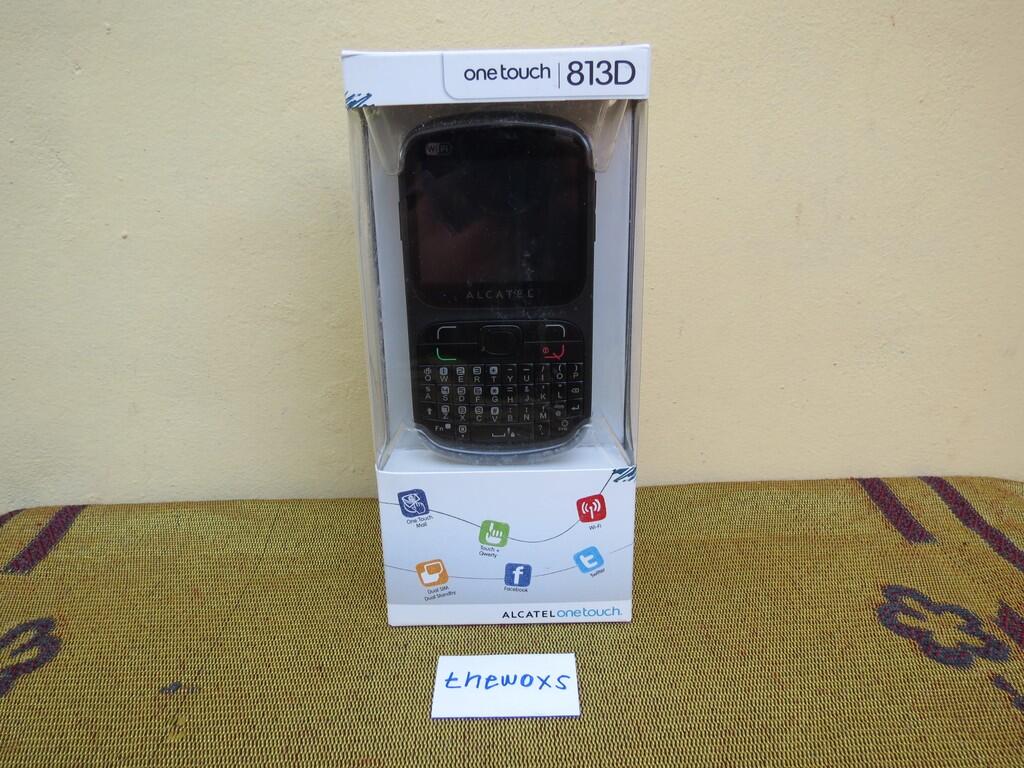 Cari Jual Alcatel One Touch 813D Hp Dual SIM QWERTY Touchscreen