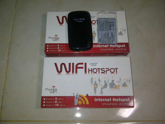 Modem wifi ZTE MF61 GSM 21 mbps Mifi Portable Hotspot Wireless Router Solo Murah