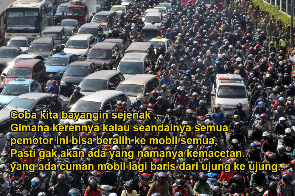 ( Setuju Sekali ) Jakarta Masih Macet, Joko Widodo Belum Layak Capres