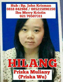 Tolong gan, di Cari orang Hilang