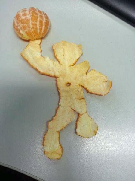 Mikan Art, Seni Mengupas Kulit Jeruk