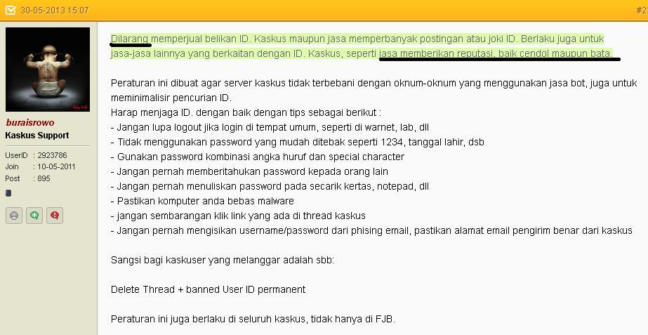 Tukang cendol/bata meresahkan warga kaskus