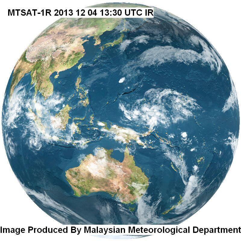 Penampakan Satelit Cuaca di Beberapa Negara
