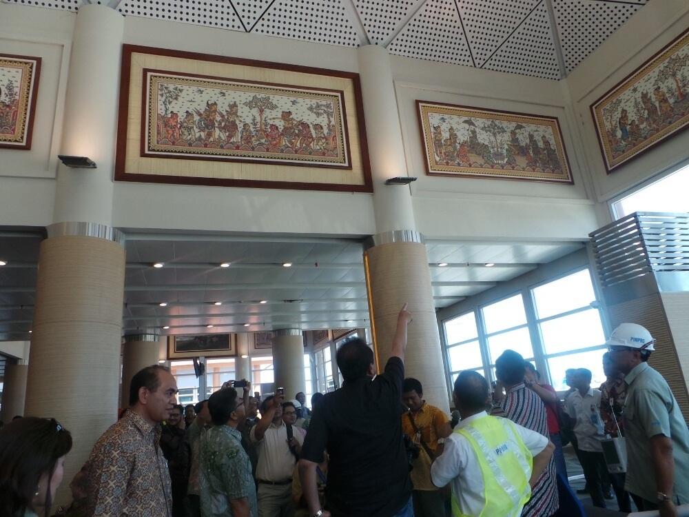 Melihat Kemegahan the New International Ngurah Rai Airport Dari Dekat