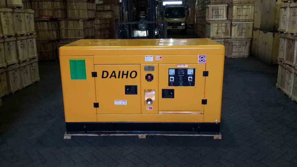 Terjual Genset Premium Silent DAIHO Kapasitas 15kW hingga 