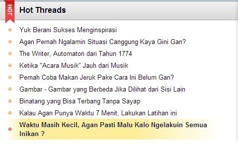  Waktu Masih Kecil ,Agan Pasti Malu Kalo Ngelakuin Semua Inikan ??! &#91;TRUE STORY&#93;