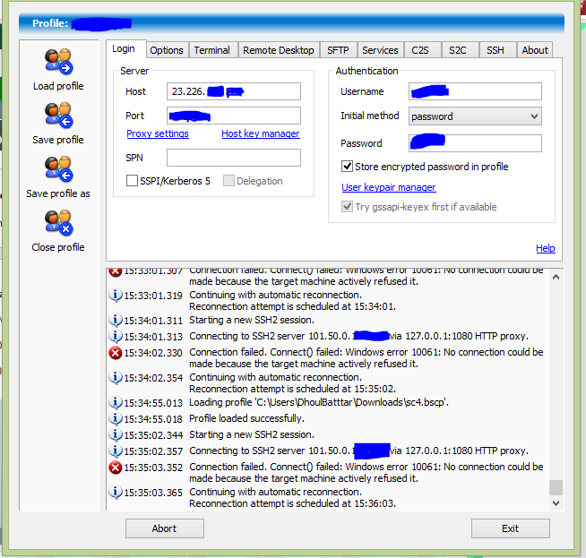 Help: SSH gak pernah bisa.