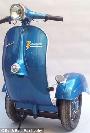 Vespa Unik Harga $ 4.000