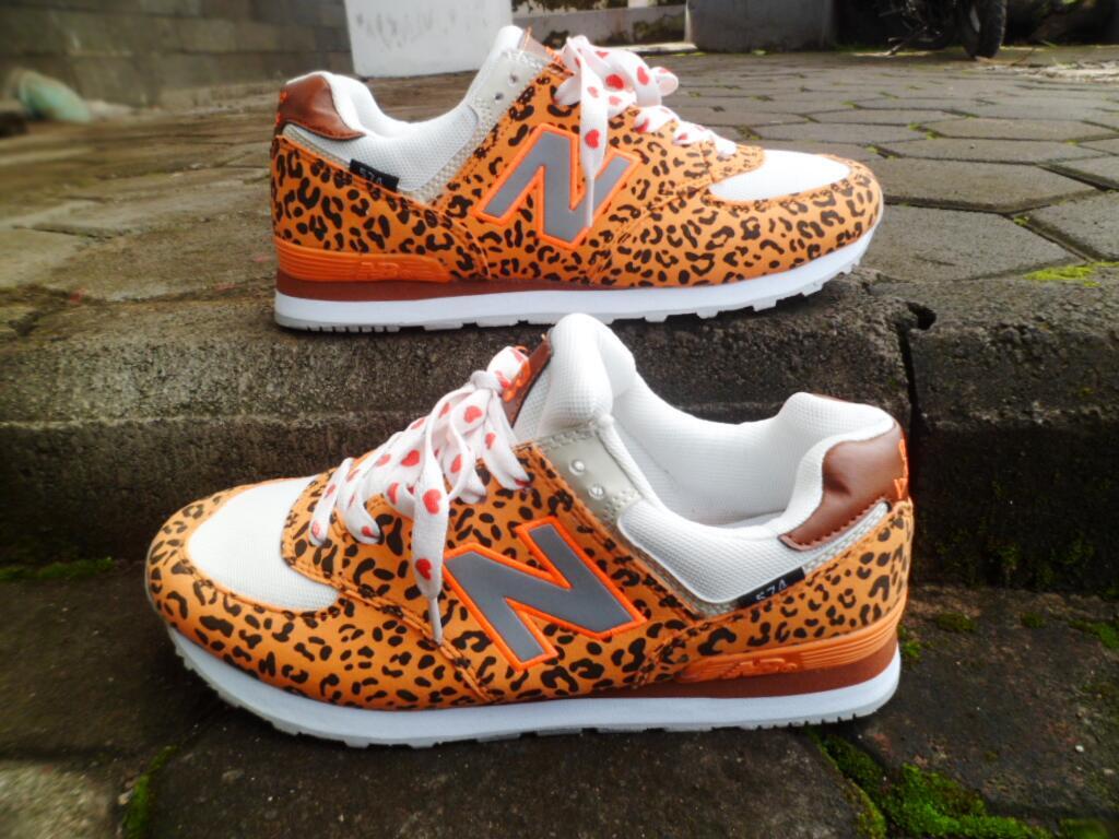 Terjual New Balance 574 women candy blue , leopard , candy pink | KASKUS