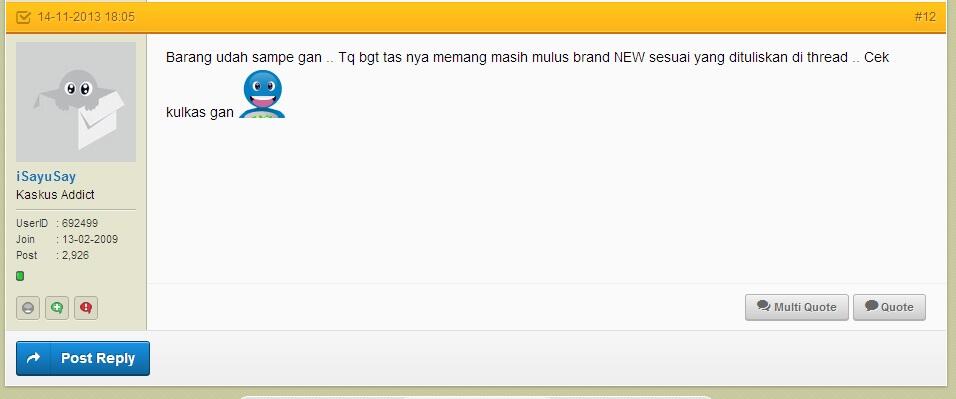 Testimoni Buyer