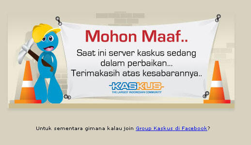 (yang punya sharing yuk) editan dari Kaskus Maintenance / kaskus maintenis