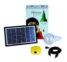Ulitium 1 Lampu Tenaga Surya