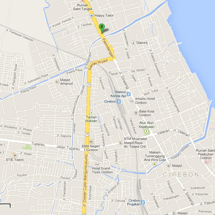 Tanah Cirebon 2200m Pinggir Jalan Sunan Gunung Jati (Pasindangan)