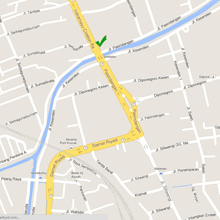 Tanah Cirebon 2200m Pinggir Jalan Sunan Gunung Jati (Pasindangan)