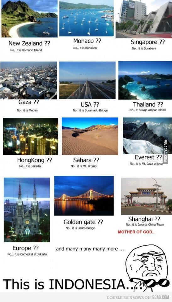 Keliling Indonesia = keliling DUNIA (PIC Inside)