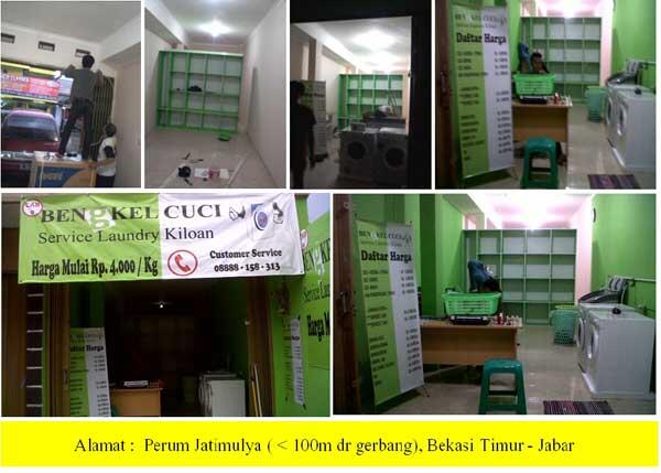 BUSINESS OPURTUNITY LAUNDRY 20 JT (SDH SIAP BUKA TOKO)