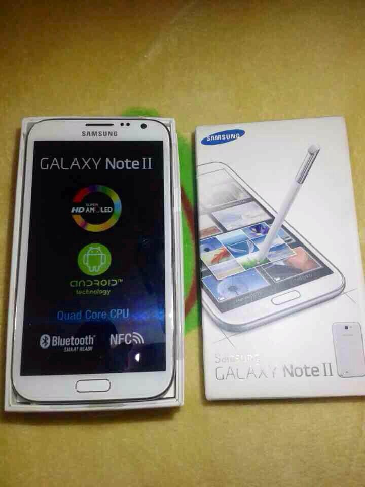 SAMSUNG GALAXY NOTE 2 / II NEW BARU (HADIAH)