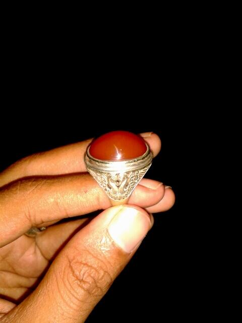 cincin batu bacan obi merah natural big size mantabz murah aja gan
