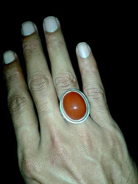 cincin batu bacan obi merah natural big size mantabz murah aja gan