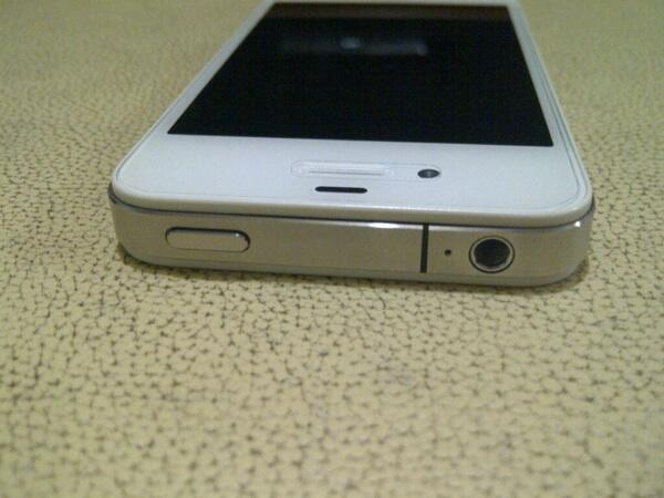 Iphone 4G 16GB white, mulus, fullset Bandung