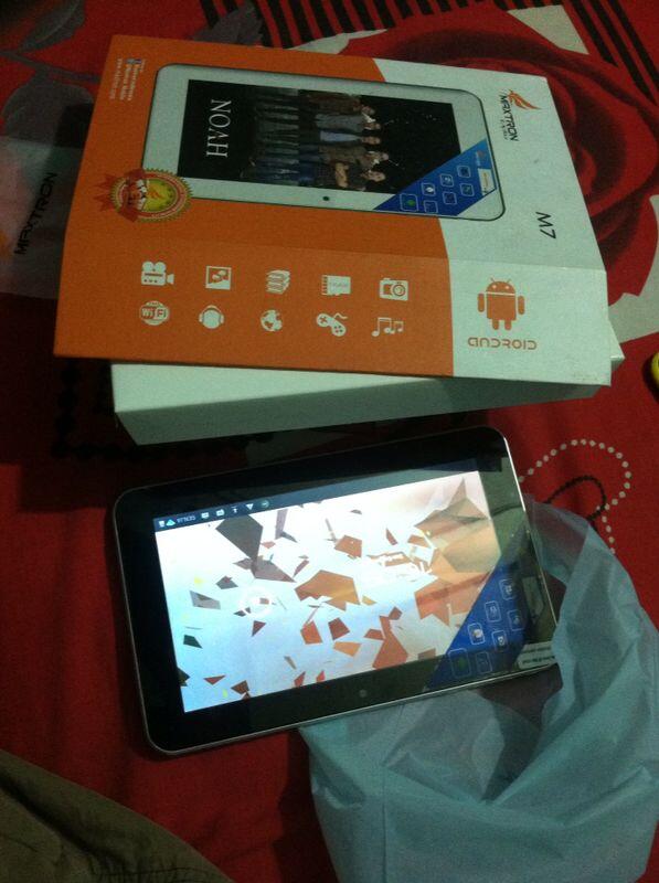 Maxtron Amor, Maxtron MG555 (android 4.03) dan Matron tab M7 (android ics, wifi)