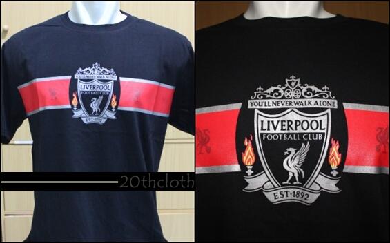 Kaos T-shirt Bola Liverpool &#91;FOOTIEHOLIC&#93;