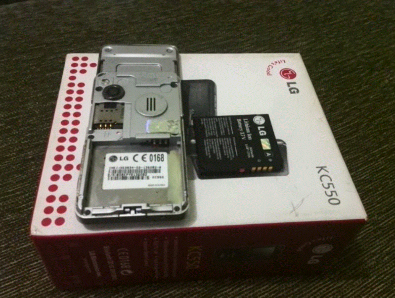 LG KC550 FULLSET PHONE CAMERA ..KHUSUS COD BOGOR