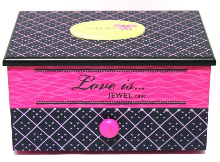 Kotak Musik "Love" Model Laci