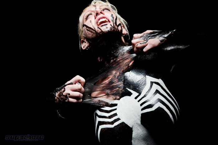 &#91;PICT&#93; Venom &quot;Black Spiderman' Transformation !