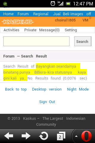 Bayangkan seandainya binatang punya BB
kira-kira statusnya kaya gini kali ya&hellip;