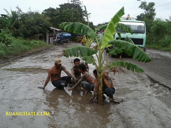 Wajah jalan Raya Negeri Kita Gan 