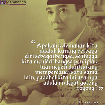 Kenapa!? Anda malu!? atau Anda Risih!? &#91;Film:Soekarno&#93;