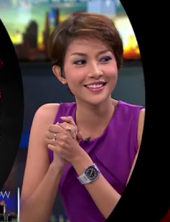 Presenter wanita yang Cantik Jelita