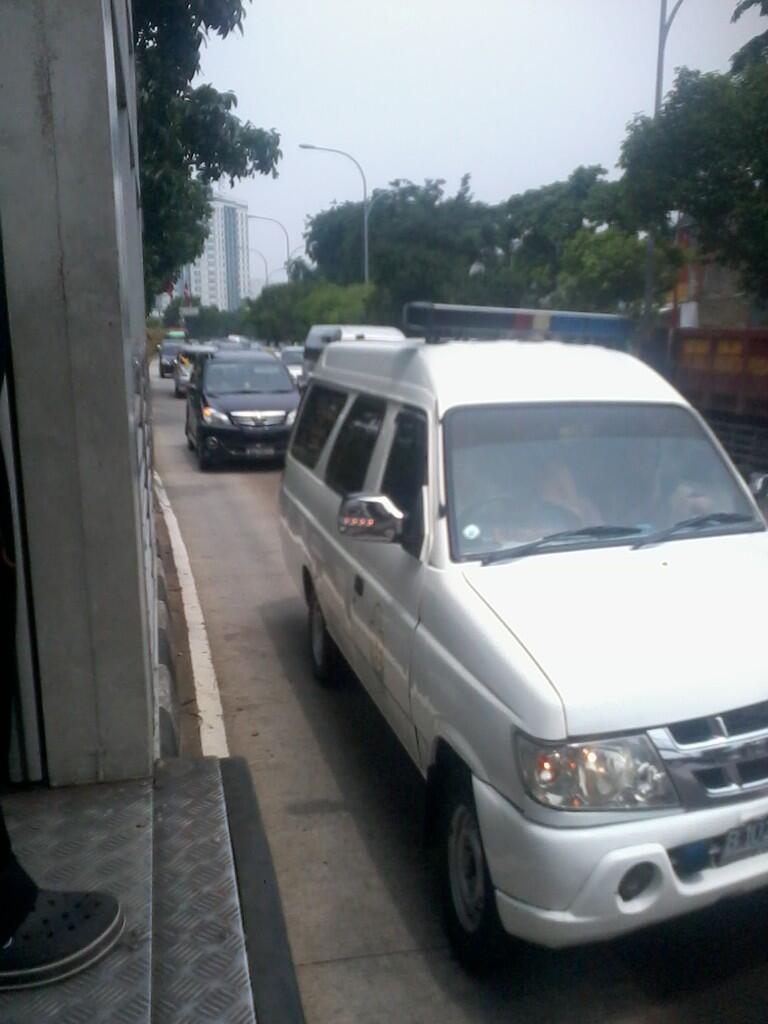 bendera Kuning masuk Jalur Busway