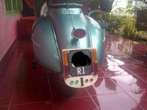vespa congo vglb tahun 63 ex pasukan garuda 3 kondisi siap pakai