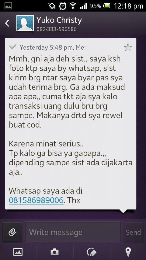 Modus baru Penipu HP