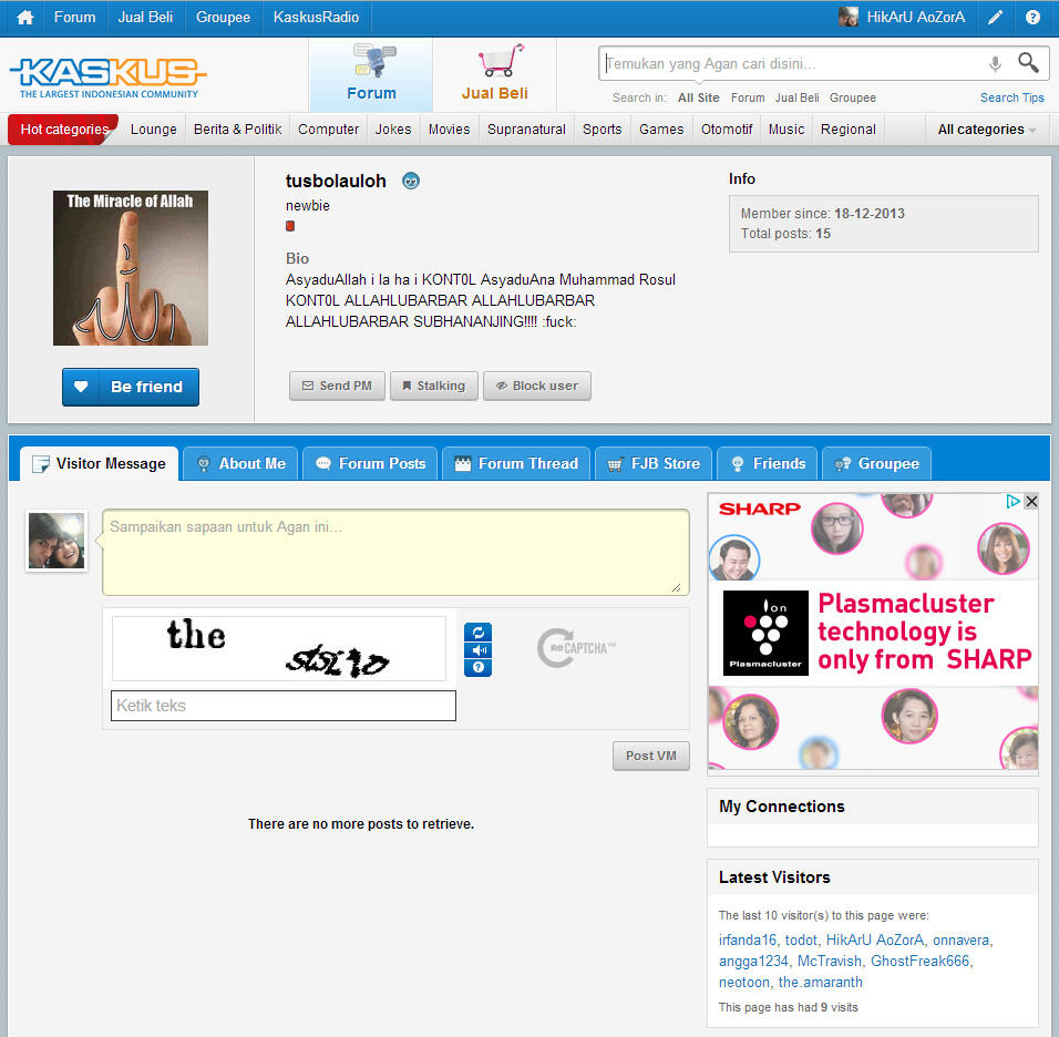 MOMOD / MIMIN / HANSIP pada Kemana sih kok ID ini belum di banned?