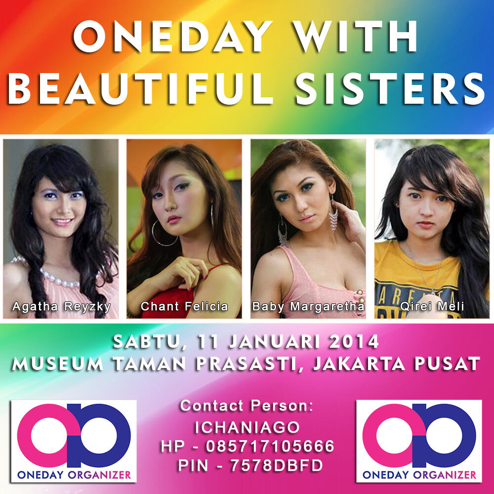 (Hunting Foto Model) ** ONEDAY WITH BEAUTIFUL SISTERS **