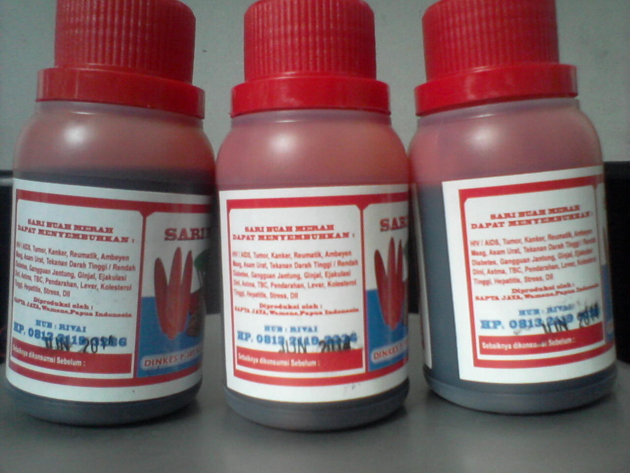 Sari Minyak Buah Merah 100% Asli Papua