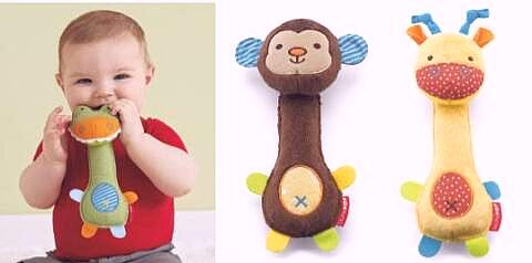 Boneka tarik, ELC stick rattle, Mothercare ring rattle