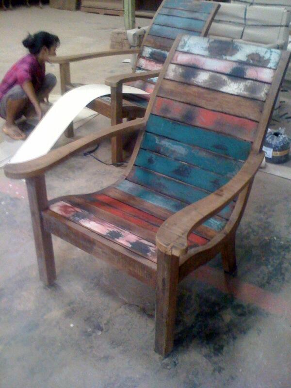 Terjual Boat Wood Furniture  Males Chairs Bekas  Kayu  Kapal  
