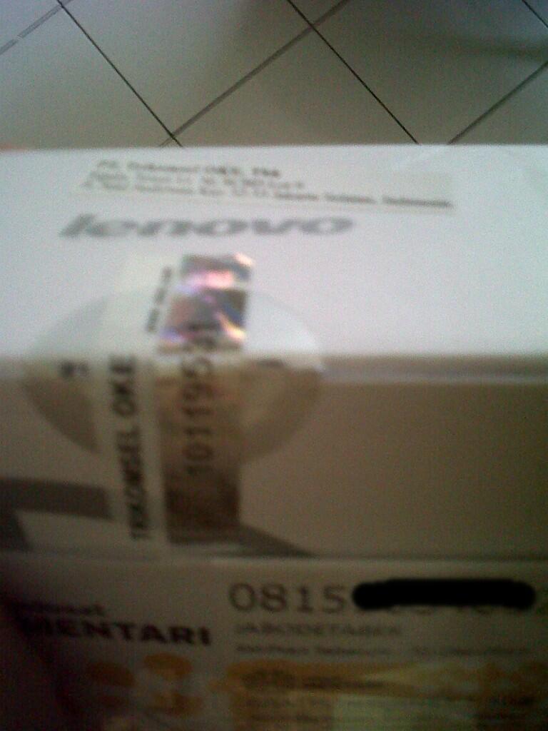 Lenovo A690 Black BNIB Segel Trikomsel Palembang + Bonus