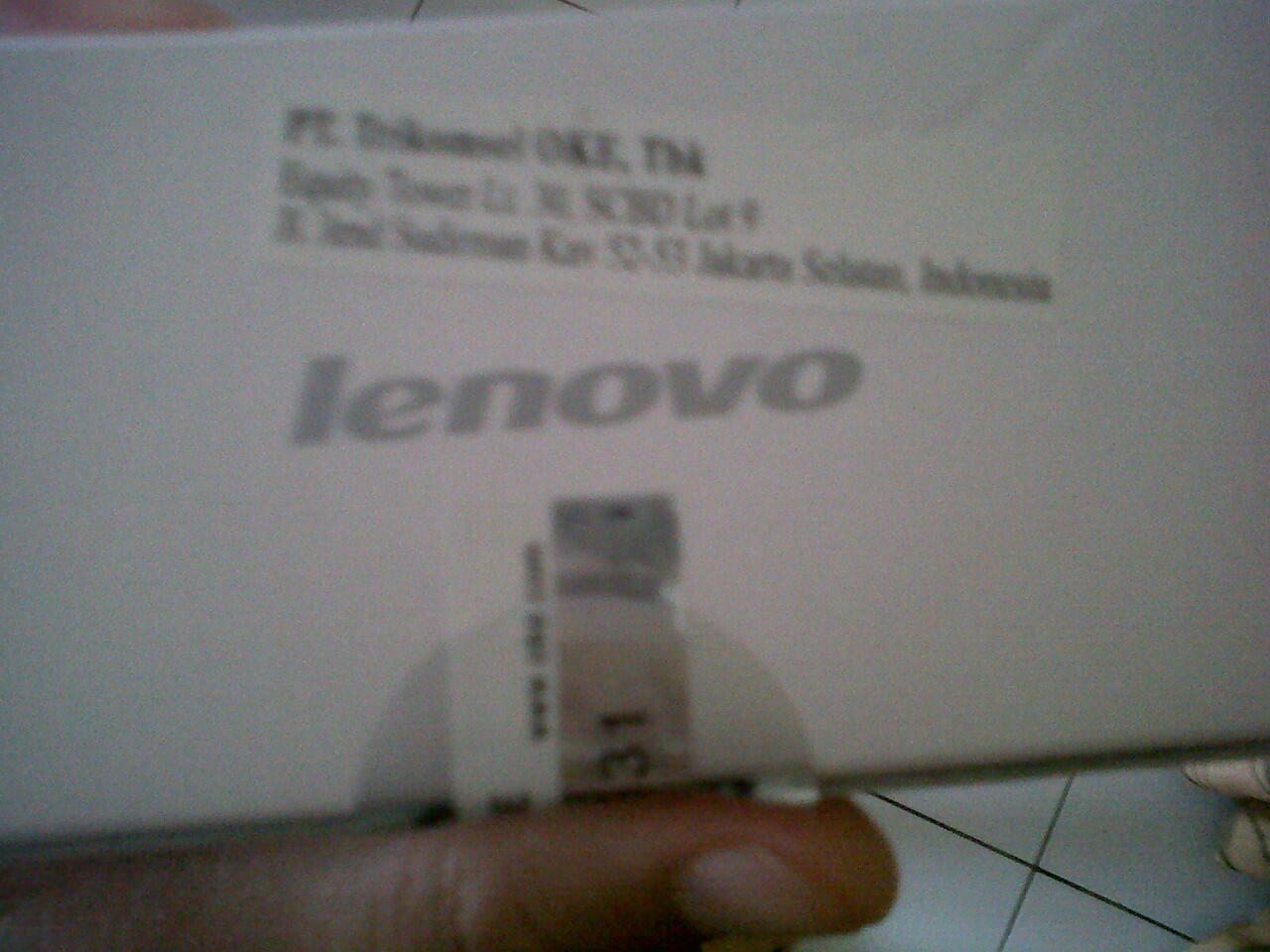 Lenovo A690 Black BNIB Segel Trikomsel Palembang + Bonus