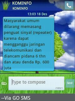 kalian dapat sms gini g