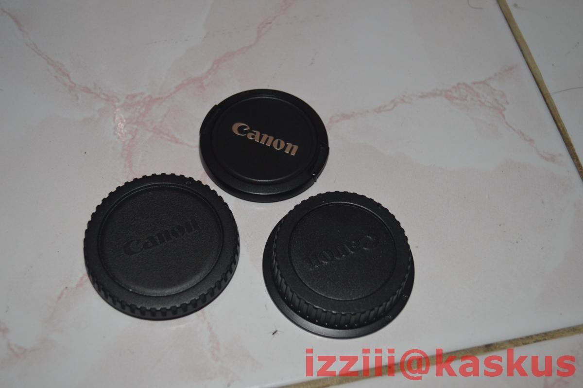 Jual Canon EOS 1100D + lensa EFS 18-55mm IS II Kit Fullset monggo gan,,,