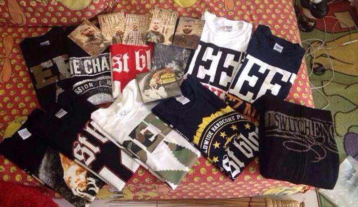 T SHIRTS The Chariot, First Blood, Deez Nuts, Killswitch engage