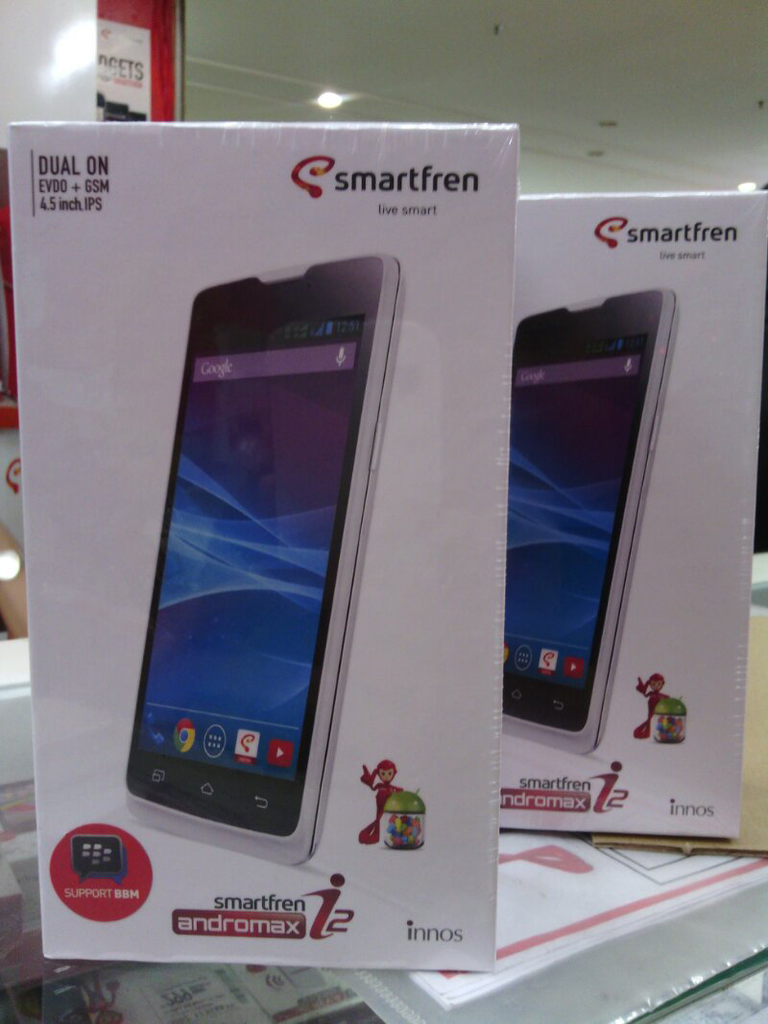 smartfren andromax New i 2. max G. max T. max C. max Tab 8.0 baru dan segel
