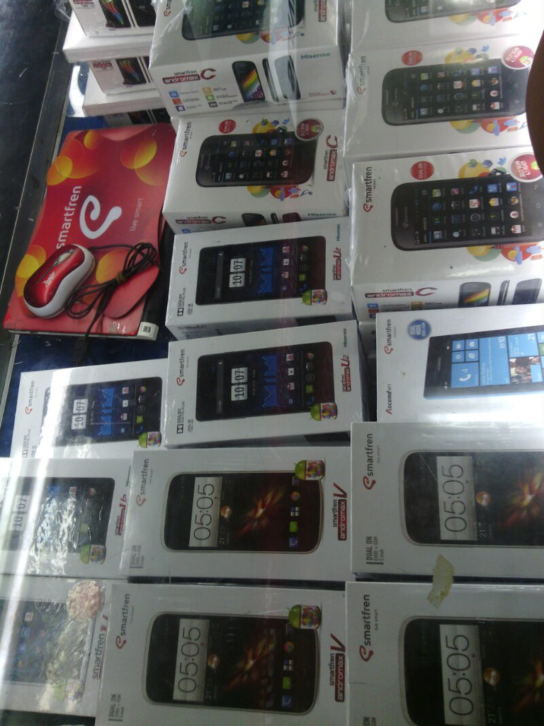 smartfren andromax New i 2. max G. max T. max C. max Tab 8.0 baru dan segel