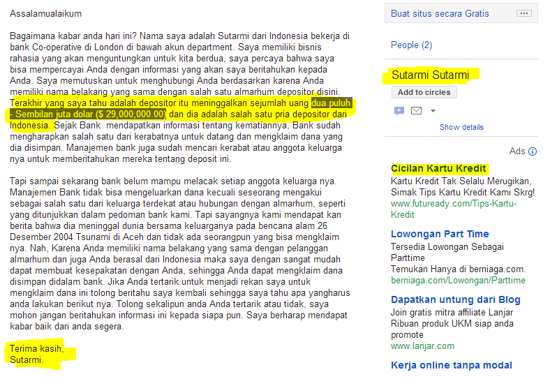 Teridentifikasi jurus baru para penipu lewat email